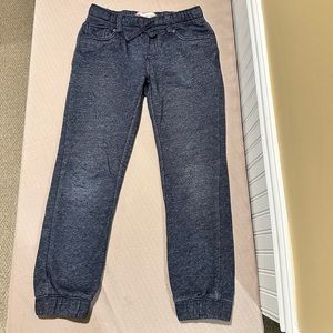 Levi’s Knit Jogger Denim Style Sweatpants Boys Size M 10-12 Front & Back Pockets
